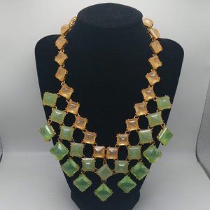 Orange Green Necklace